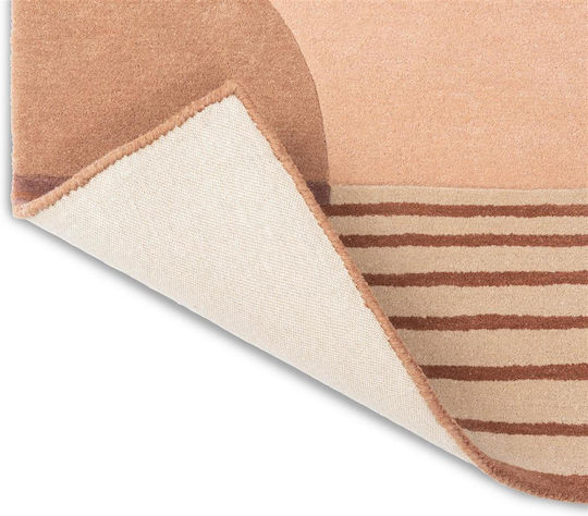 Brink & Campman Decor Lola Lucrat manual Covor Rectangular Din lână Bej
