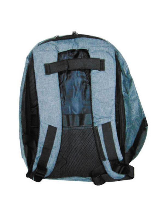 Takeposition Schulranzen Rucksack für Junior High-High School mit Flaschenhalter Schwarz 34 x 10 x 44cm