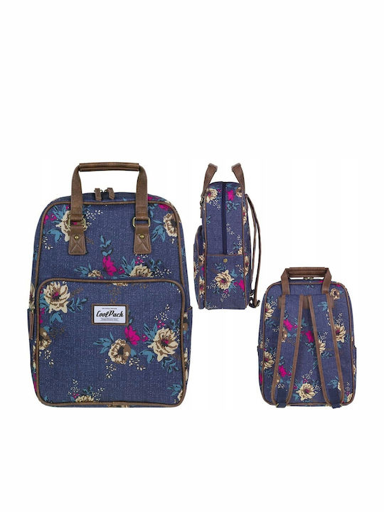 Coolpack Σχολική Τσάντα Πλάτης Γυμνασίου - Λυκείου Πολύχρωμη με Θήκη για Παγούρι