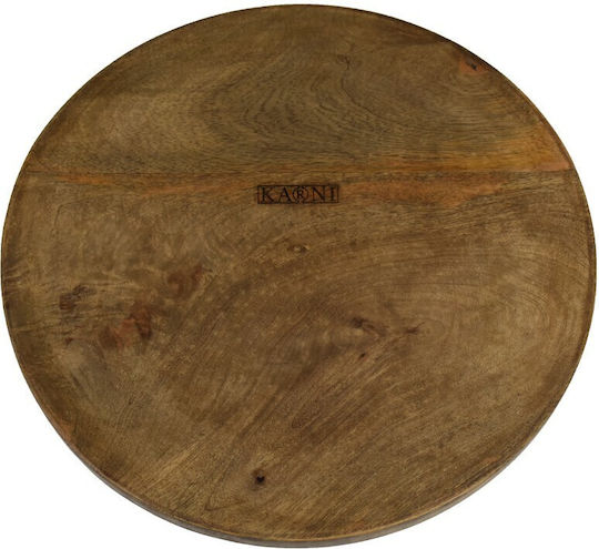 Nakaro Wood Πλατώ Σερβιρίσματος Πίτσας Ξύλινο 40x40x8.5εκ.