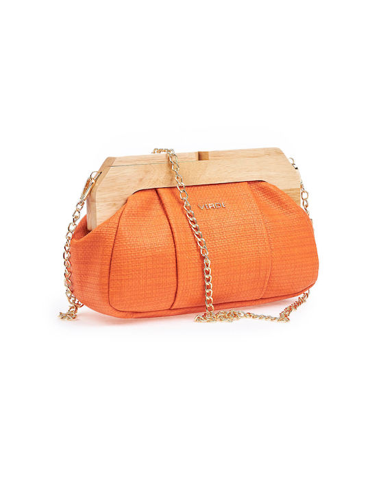 Verde Women's Bag Shoulder Orange