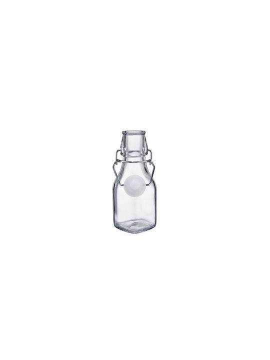 Butlers Μπουκάλι Νερού Γυάλινο με Κλιπ Διάφανο 125ml