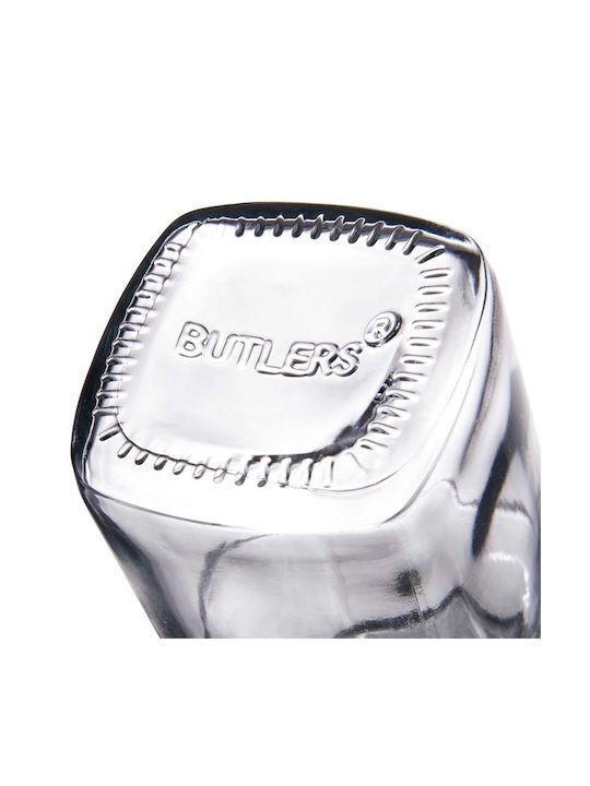 Butlers Flasche Wasser Glas mit Clip Transparent 250ml