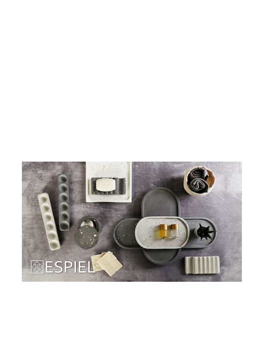 Espiel Καλάθι Αποθήκευσης Υφασμάτινο Μπεζ 15x15x12cm 2τμχ