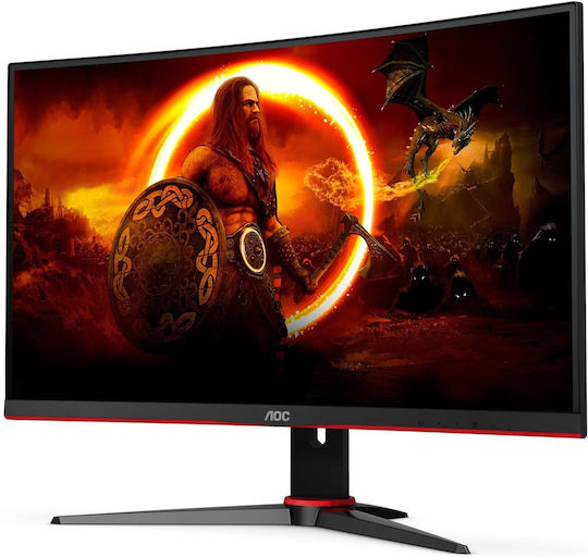 AOC C27G2E VA Curved Gaming Monitor 27" FHD 1920x1080 165Hz με Χρόνο Απόκρισης 4ms GTG