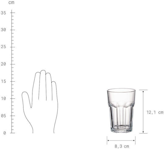 Butlers Pahar Pentru Apă Din Sticlă 365ml