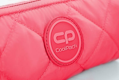 Coolpack Κασετίνα Βαρελάκι με 1 Θήκη σε Ροζ χρώμα 1τμχ