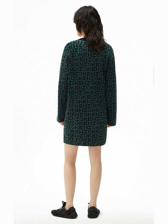 Kenzo Mini Dress Green