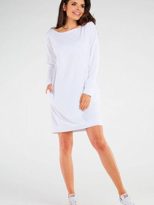 Infinite You Mini Dress White