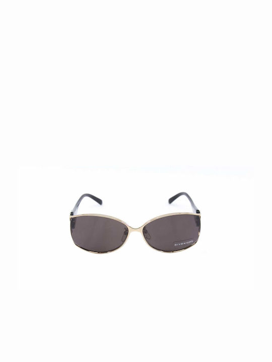 Givenchy Women's Sunglasses with Gold Frame and Brown Lens 169-V 300