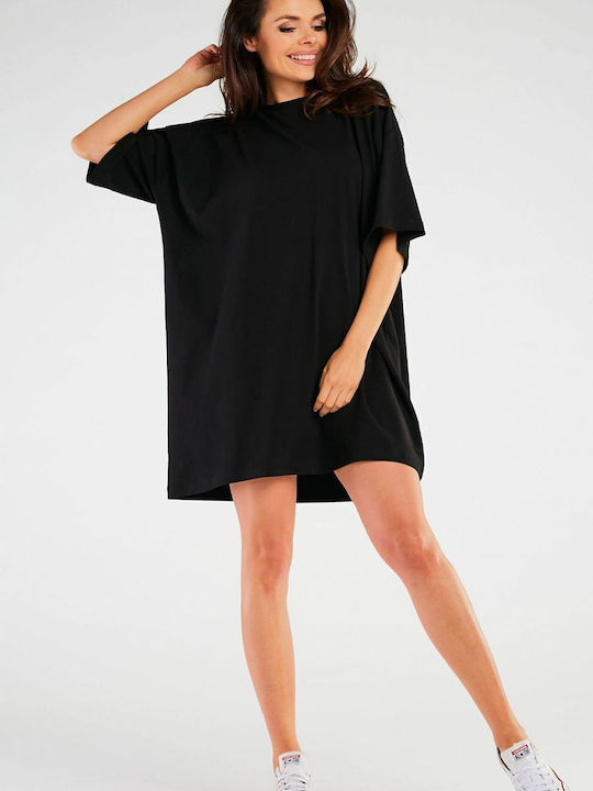 Infinite You Summer Mini Dress Black