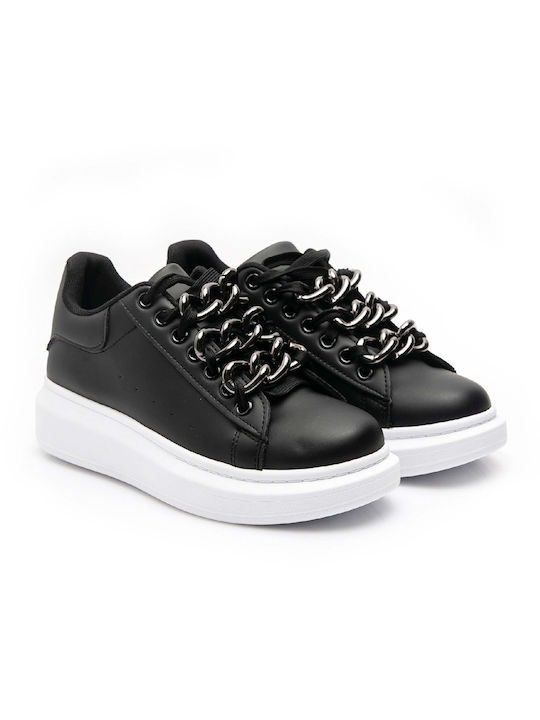 Malesa Femei Flatforms Sneakers Negre