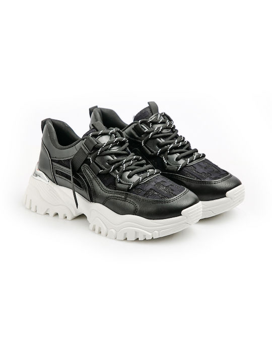 Malesa Chunky Sneakers Black