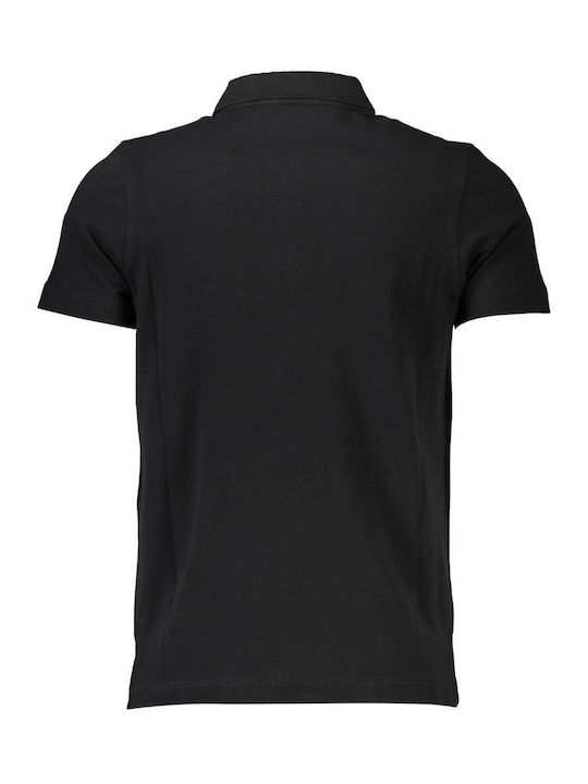 Roberto Cavalli Herren Kurzarmshirt Polo Schwarz