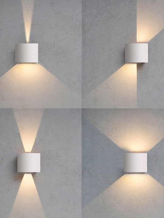 Bot Lighting Επιτοίχια Εξωτερική Πλαφονιέρα LED IP65