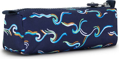 Kipling Freedom Pencil Case Barrel with 1 Compartment Blue