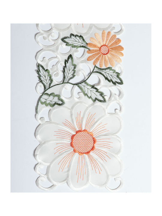 Silk Fashion Runner Изрязано Оранжев 20x150бр
