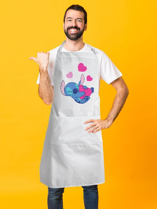 Koupakoupa Waterproof Кърпа за готвене Бял KP_16153_APRON-BBQ-ADULT 1бр