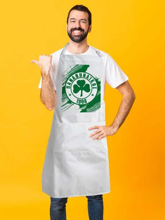 Koupakoupa Wasserdicht Küchenschürze Weiß KP_15988_APRON-BBQ-ADULT 1Stück