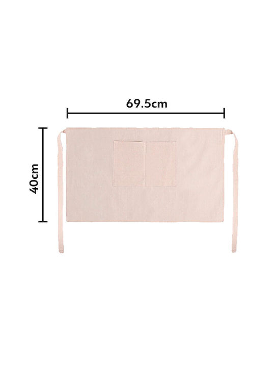 Koupakoupa Ποδιά Κουζίνας Μπεζ 69x40cm KP_15776_APRON-WAIST-LINEN