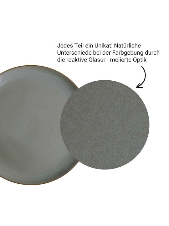 Butlers Native Farfurie joasă Ceramică Gri cu Diametru 27cm