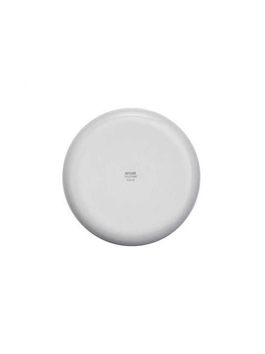 Butlers Casa Nova Πιάτο Βαθύ Κεραμικό Γκρι με Διάμετρο 22.5cm