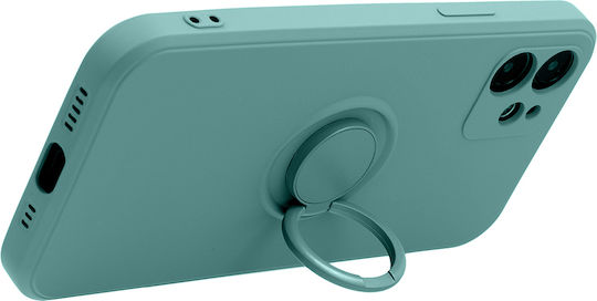 5G Silicone Back Cover Green (Galaxy A54)