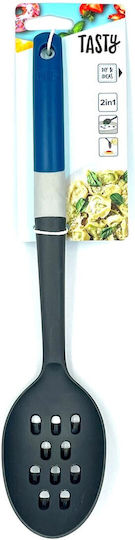 Tasty Ragu Colander Spoon 34cm Plastic Non-Scratching Durable Up to 180°C Non-Slip Handle Soft Grip