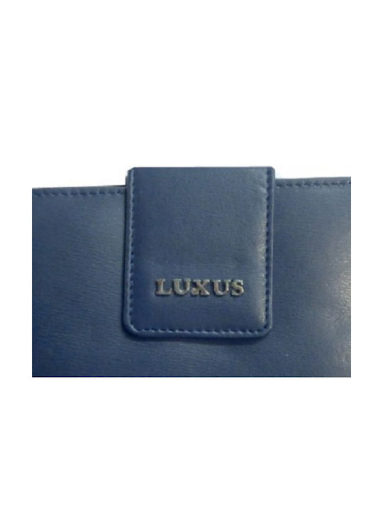 Luxus Leather Women's Wallet Blue