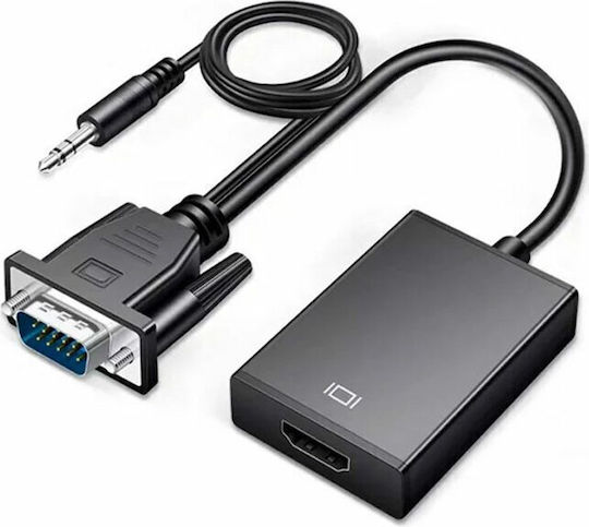Volte-Tel N15 Μετατροπέας 3.5mm / VGA male σε HDMI female