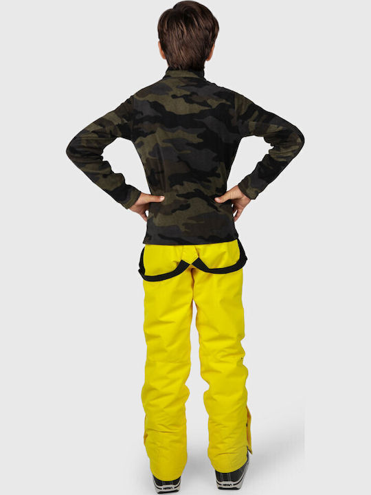 Brunotti Footraily 2223220493-3499 Pantaloni de schi și snowboard pentru copii Ski & Snowboard Galben
