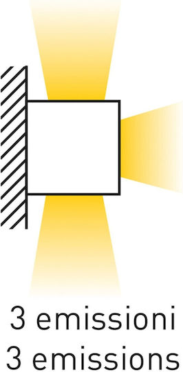 Bot Lighting Wall-Mounted Outdoor Ceiling Light E27 25x10.8x10.8εκ.