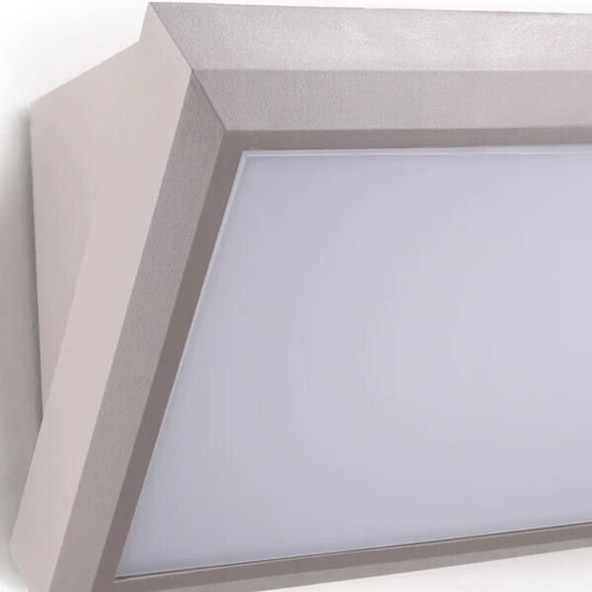Forlight Επιτοίχια Εξωτερική Πλαφονιέρα LED