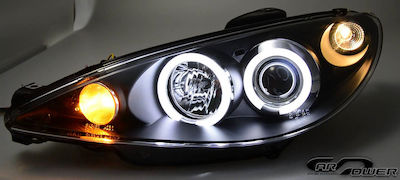 Diederichs Front Lights Angel Eyes for Peugeot 206 2pcs