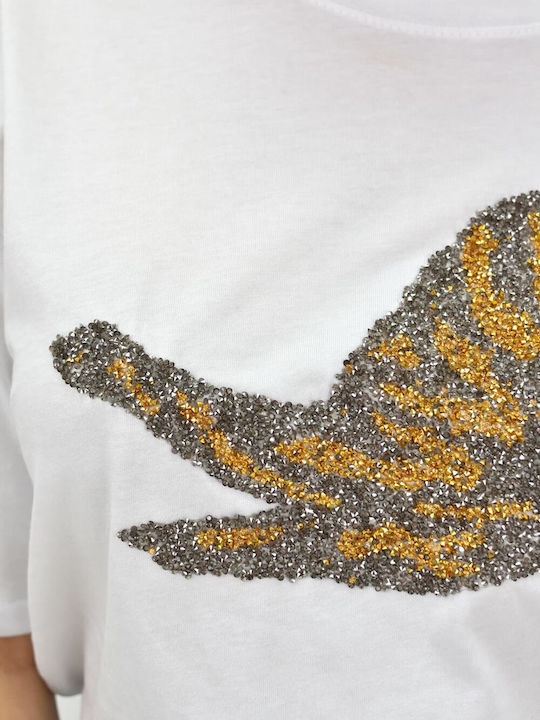 Γυναικείο T-shirt Λευκό