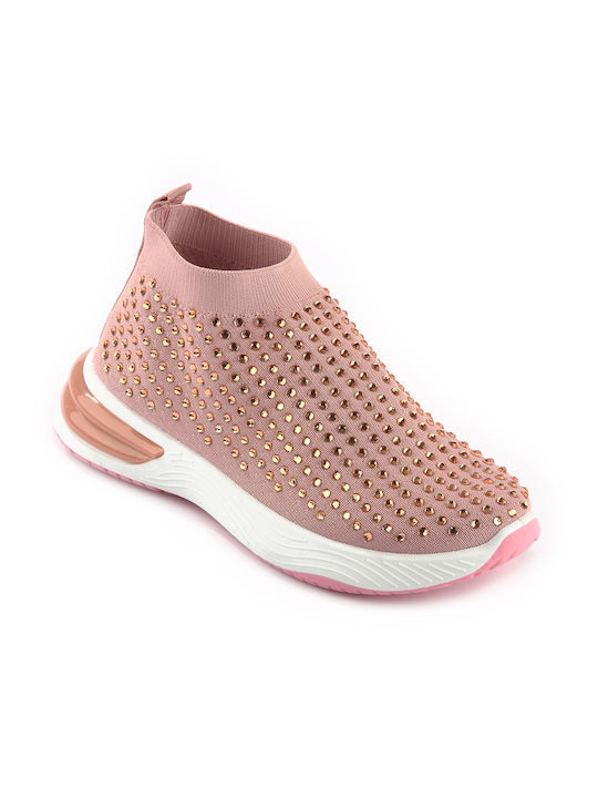 Fshoes Damen Sneakers Rosa