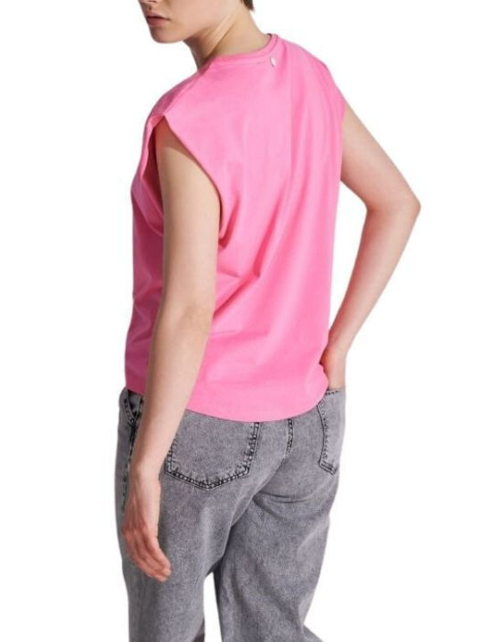 Ale - The Non Usual Casual Γυναικείο T-shirt Ροζ
