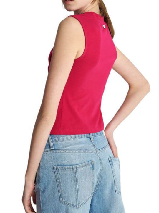 Ale - The Non Usual Casual pentru Femei de Vară Bluză Fără mâneci Roz
