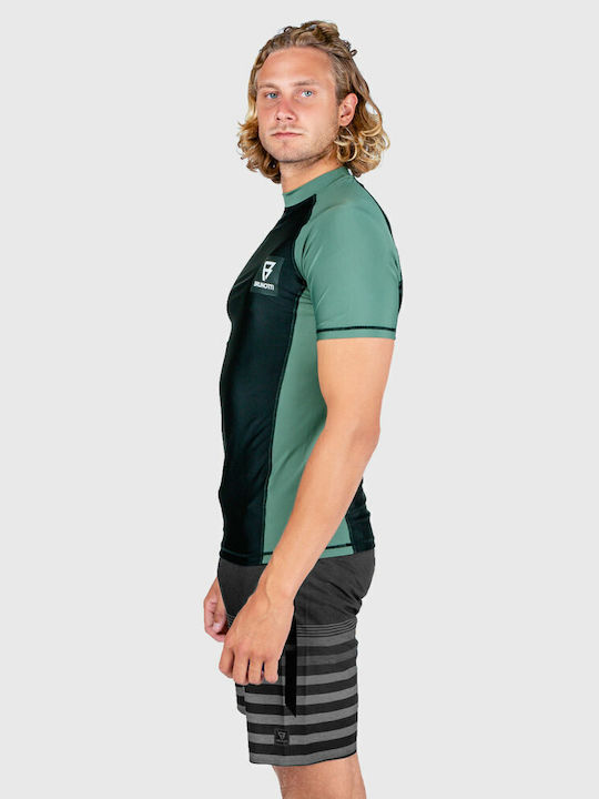 Brunotti Waimea Men's Short Sleeve Sun Protection Shirt Green