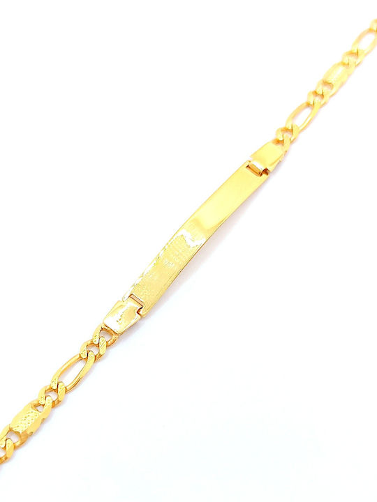 PS Silver Bracelet Chain made of Gold 14K