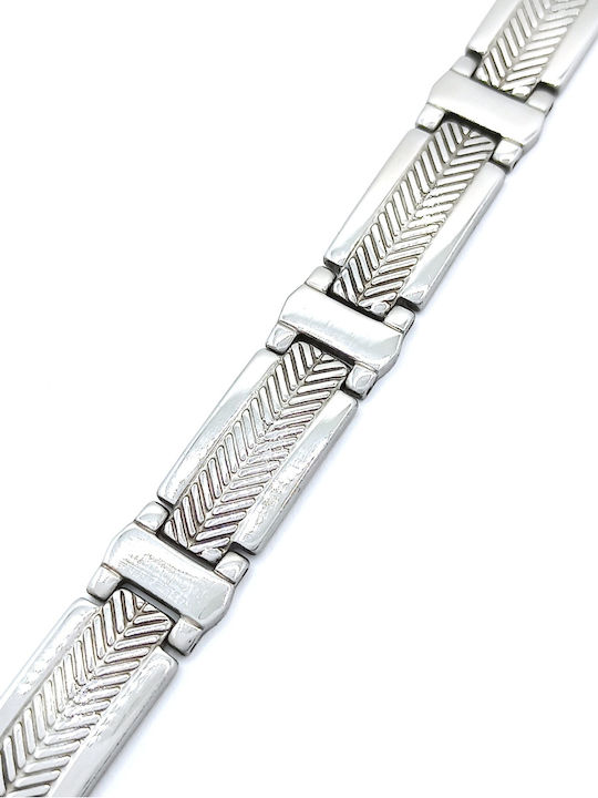 PS Silver Bracelet made of Steel