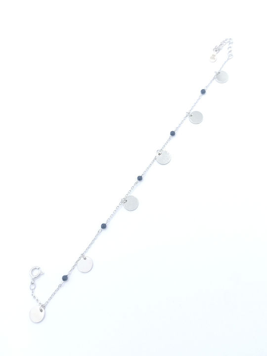 PS Silver Bracelet Chain made of Silver with Zircon