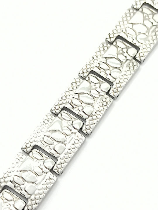 PS Silver Bracelet made of Steel