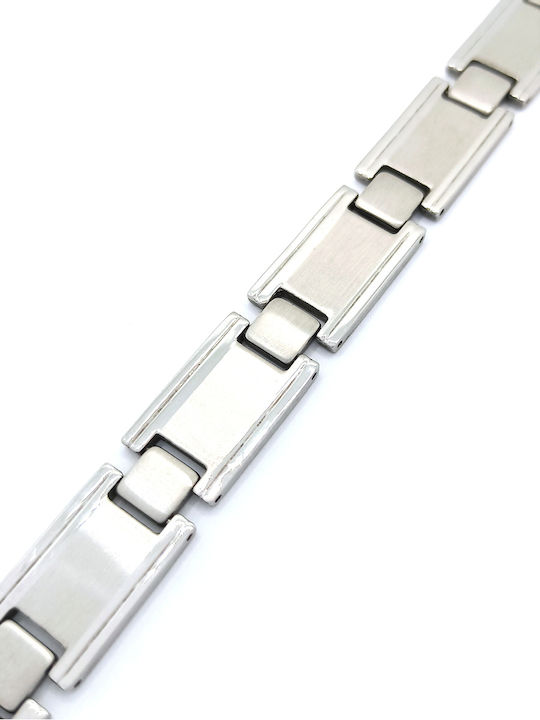 PS Silver Bracelet made of Steel