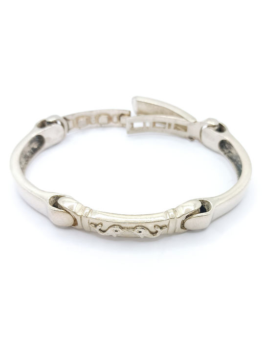 PS Silver Bracelet Handcuffs made of Silver