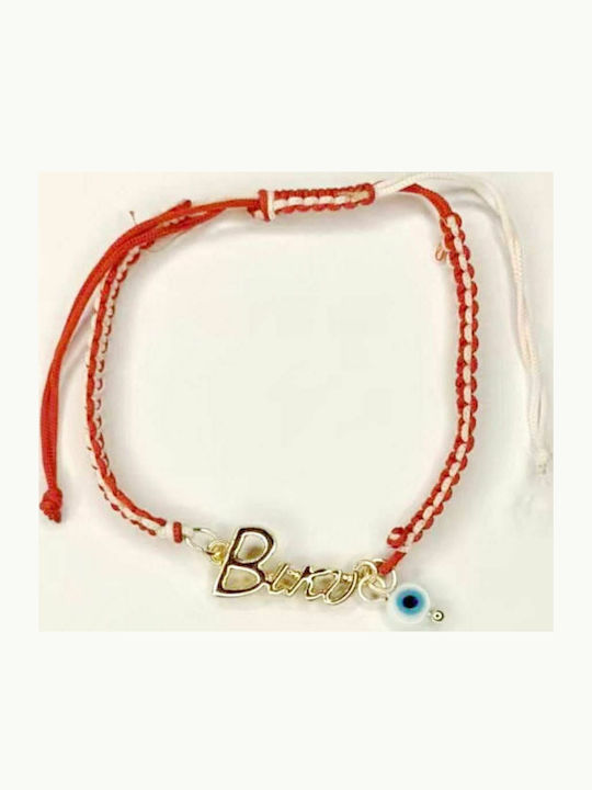 Tatu Moyo Women's Bracelet Martaki Macrame with Name made of Cord