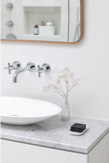 Brabantia Countertop Metal Soap Dish White