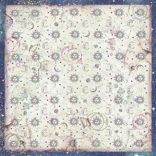 Stamperia Листа Scrapbooking Двулицево 190гр/кв.м 10 листове 10бр