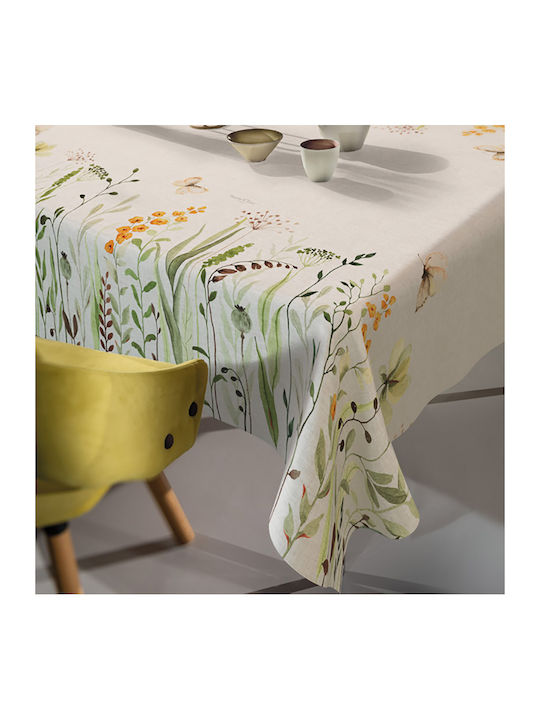 Saint Clair 1044 Polyester Stain Resistant Tablecloth Multi 145x180cm