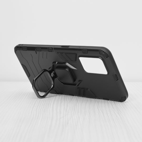 Techsuit Back Cover Σιλικόνης Μαγνητικό Μαύρο (Oppo A74)
